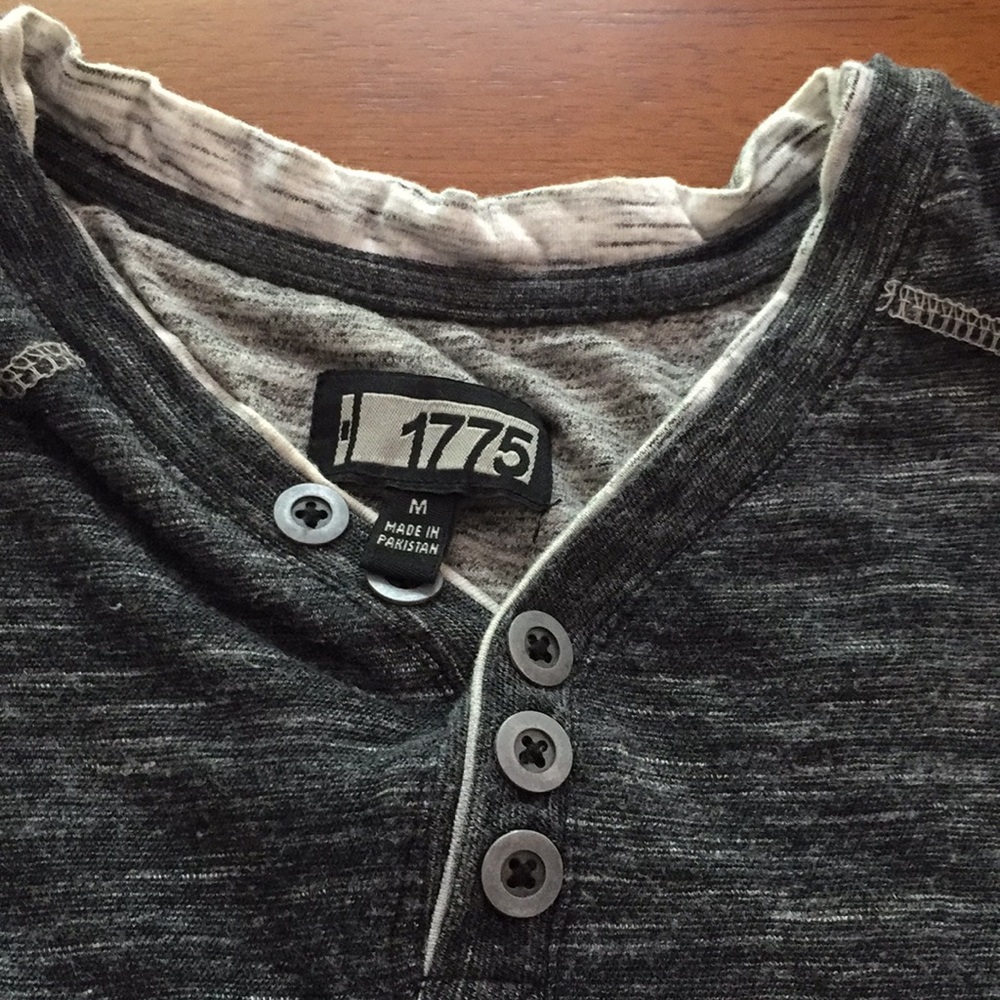 Men’s Casual Slim Fit 1775 Shirt (M)